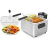 Emerio DF-107090, Frituregryde, 5 L, Enkelt, Sort, Rustfrit stål, Dreje, Stand-alone