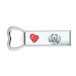 Drinkshakers & Drinkverktyg-Engelsk Cocker Spaniel - flasköppnare med en hund, personlig kylöppnare, unik present till en man från Art-Dog