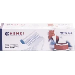 Spritspåsar-Engångsfoliepåsar, konfektstrutar för kanter och dekoration, 100 st 80µm - Hendi 557112