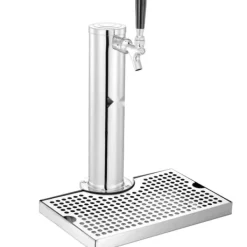 Ölkranar-Enkel Tap Kegerator Tornsats, Kegerator Öltorn & A-System Fatskoppling