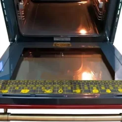 Ensemble four électrique - KAISER - EH 6355 RotEm - 8 funktioner - Glaskeramisk platta 60 cm - Bordeaux