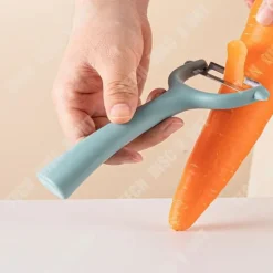 Matskalare & Urkärningsverktyg-Eplucher - TEKNIKRABATT - 2 delar - Rostfritt stål - Blå färg - Multifunktionell