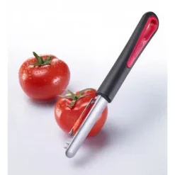 Eplucherare - Tomfix - Gallant - Bakelit - 19 cm - Tandskärande roterande blad