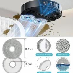 Dammsugartillbehör-Ersättande Tillbehör för Dreame X40 Ultra Complete