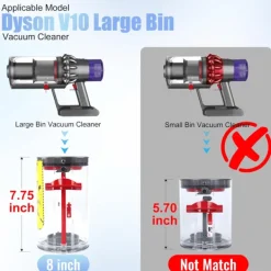 Dammsugartillbehör-Ersättningsdammsugare och filter för Dyson V10 dammsugare