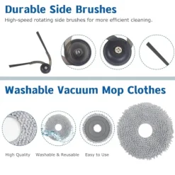 Robotdammsugare-Ersättningskit för Roborock Qrevo-serien Robotdammsugare - Håll Din Dammsugare i Toppskick