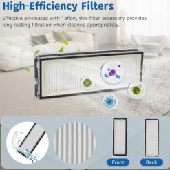 Robotdammsugare-Ersättningskit för Roborock Qrevo-serien Robotdammsugare - Håll Din Dammsugare i Toppskick