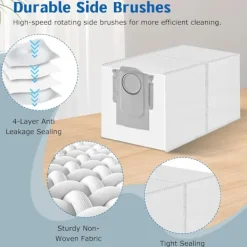 Robotdammsugare-Ersättningskit för Roborock Qrevo-serien Robotdammsugare - Håll Din Dammsugare i Toppskick