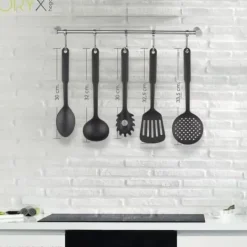 Espatula Rasera Cocina Nylon Basic 32,5 x 9 cm.