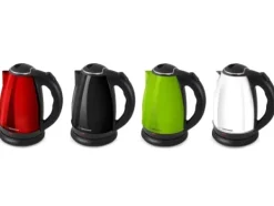 Vattenkokare-Esperanza EKK113R vattenkokare 1,8 L Svart, Röd 1800 W