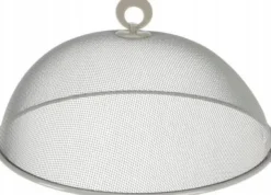 Excellent Houseware Metalowa pokrywa do żywności, 30 x 12,5 cm