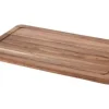 Excellent Houseware Skärbräda i trä action WOOD, 37 x 25 x 1,6 cm
