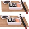 Tillbehör För Matservering-EXCELLENT SUSHI SERVERING HOUSWARE för 2 personer 12 artiklar