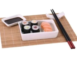 Tillbehör För Matservering-EXCELLENT SUSHI SERVERING HOUSWARE för 2 personer 12 artiklar