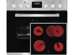 Spisar-Exquisit EHE 157-2 URBZ-Set, Keramisk, 4 zone(s), Glass-keramisk, Svart, Röra, 59,2 cm