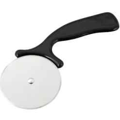 Fackelmann Basic Pizzaskärare 16 cm Svart PP/Rostfritt stål