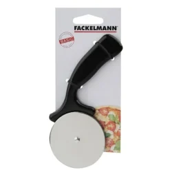 Fackelmann Basic Pizzaskärare 16 cm Svart PP/Rostfritt stål