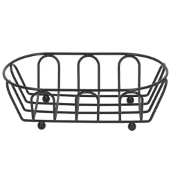 Fashionabla pommes frites i rostfritt stål för mellanmål och bakad mat