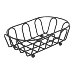 Fashionabla pommes frites i rostfritt stål för mellanmål och bakad mat