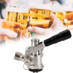 Ölkranar-Fatkoppling S-typ fatölsdispenser med säkerhetstryckventil hembryggningssystem