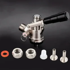 Ölkranar-Fatkoppling S-typ fatölsdispenser med säkerhetstryckventil hembryggningssystem