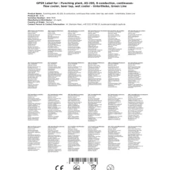 Ölkranar-Fatölskylare, Ölkylare, Öltapp, Öldispenser, Ölmaskin, Ölautomat Lindr AS-200, 8-line, flödeskylare, våtkylare - under disk, Green Line