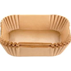 Fritöser-Fettfritt pappersinlägg till airfryer, fyrkantigt, 19x19 cm, 200 st.