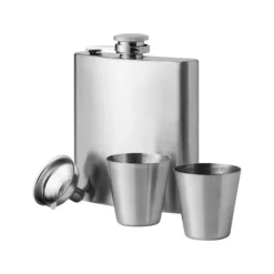 Verktygsset För Drinkar-Fickplunteset i stål med tillbehör - 4 delar