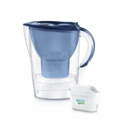 Vattenfilter-Filtrerkanna - Brita - Marella Cool Memo - 2,4 L - Filter MX PRO - Blå