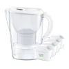 Vattenfilter-Filtrerkaraff - BRITA - Marella XL - 3,5 Liter - 4 Maxtra Pro-filter - Vit