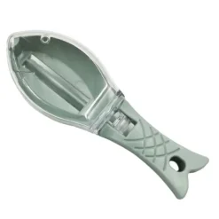 Matskalare & Urkärningsverktyg-Fish Sccaler Praktisk lättanvänd snabb fiskfjällborttagare Skalare skrapa verktyg med lock för hemköket