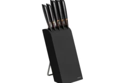 Fiskars Köksknivar-- Knivblock och knivuppsättning - 5 st.