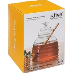 Honungsburkar-5five - honungsburk 400ml med sked