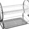 Diskställ & Torkställ-5five Diskmaskin 2 nivåer + bestickkorg, grå