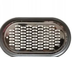 5five Tarka med behållare avlång, rostfritt stål