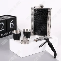 Verktygsset För Drinkar-Flask - TD® - Vinkanna - Rostfritt stål - Portabel - Modern och enkel