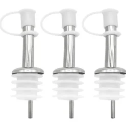 Flaskstopp & Flaskförslutare-Flaskdispenser i stål, 3 st.