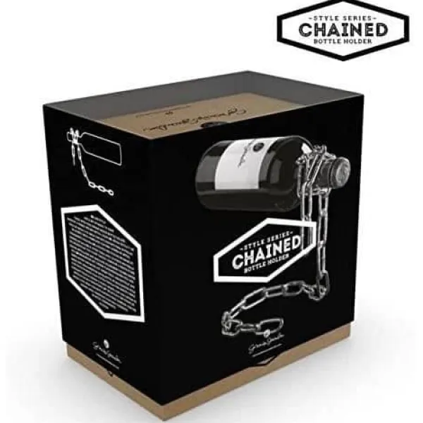 Flaskhållare - Metall - Synvilla - Unik design - För vuxna