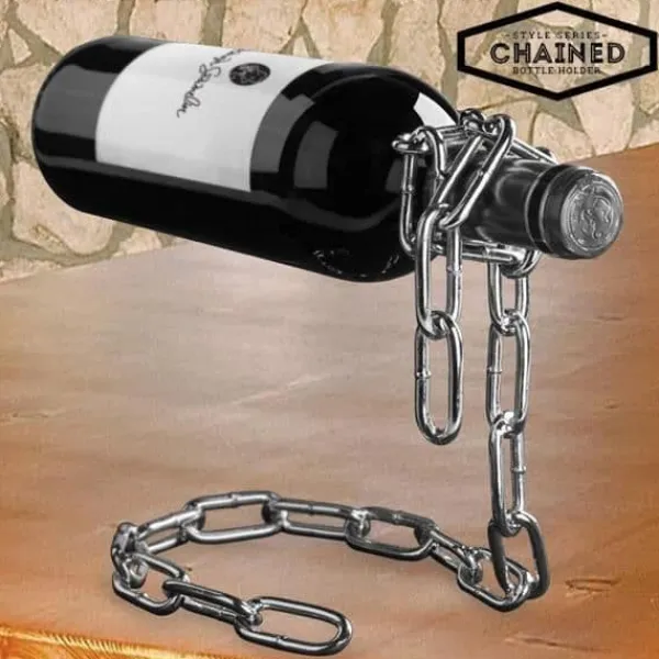 Flaskhållare - Summum Sommelier Kedja - Svart - För Vuxna - Elegant Design