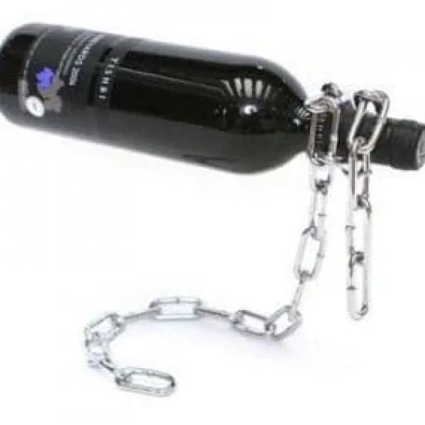 Flaskhållare Kedja - Tillbehör för vin - Järn belagt med nickel - 30x3cm
