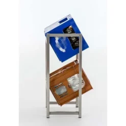 Vinflaskhållare-Flaskhylla - CLP - Lennert - Rostfritt stål - 75 cm - Kök