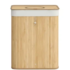 Flaskåtervinningsbehållare, 40,5x40,5x61 cm, Beige