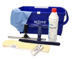 Rengöringsmedel-Fönsterputskit ACTIVA komplett