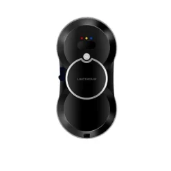 Fönsterputsrobot med AI-teknik, automatisk vattenspray, 30 ml tank.,svart, Ja