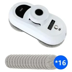 Robotdammsugare-Fönsterputsrobot, Smarta säkerhetsfunktioner, Effektiv prestanda,VIT, EU, Ja