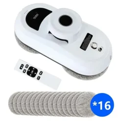 Robotdammsugare-Fönsterputsrobot, Smarta säkerhetsfunktioner, Effektiv prestanda,VIT, EU, Ja