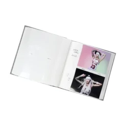 Förvaring Av Fotografier-Focus Base Line Canvas Album Super 200 11x15 Grå