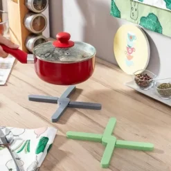 Karottunderlägg-Folvet InnovaGoods individuella hopfällbara silikonunderlägg 2 enheter