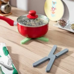 Karottunderlägg-Folvet InnovaGoods individuella hopfällbara silikonunderlägg 2 enheter