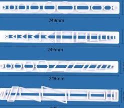 Utrustning För Tårtdekoration-Fondant och Tårtstencil